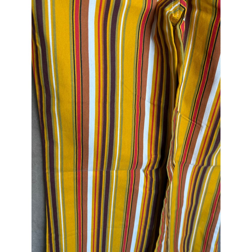 Unique Vintage 1960’s Retro Stripe Wide Leg Pants XS NWOT - Picture 6 of 6